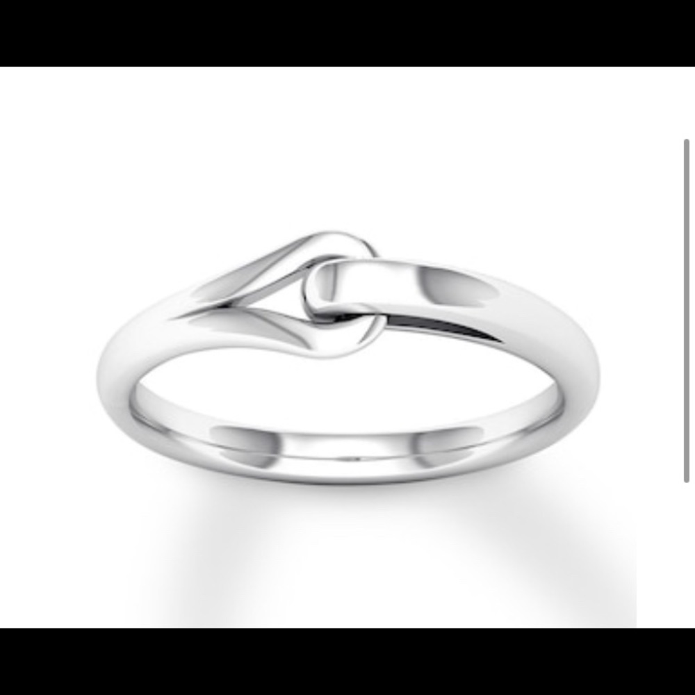 Love and Be Loved sterling silver ring